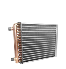 Water to air heat exchanger