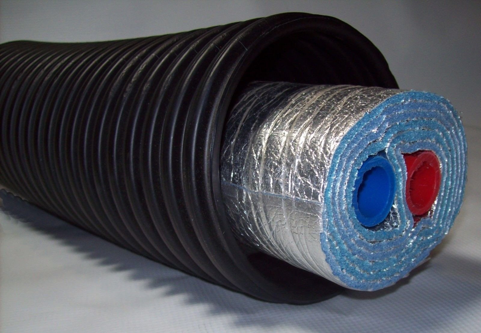 250 Ft of Commercial Grade EZ Lay Five Wrap Insulated 1" OB PEX Tubing 