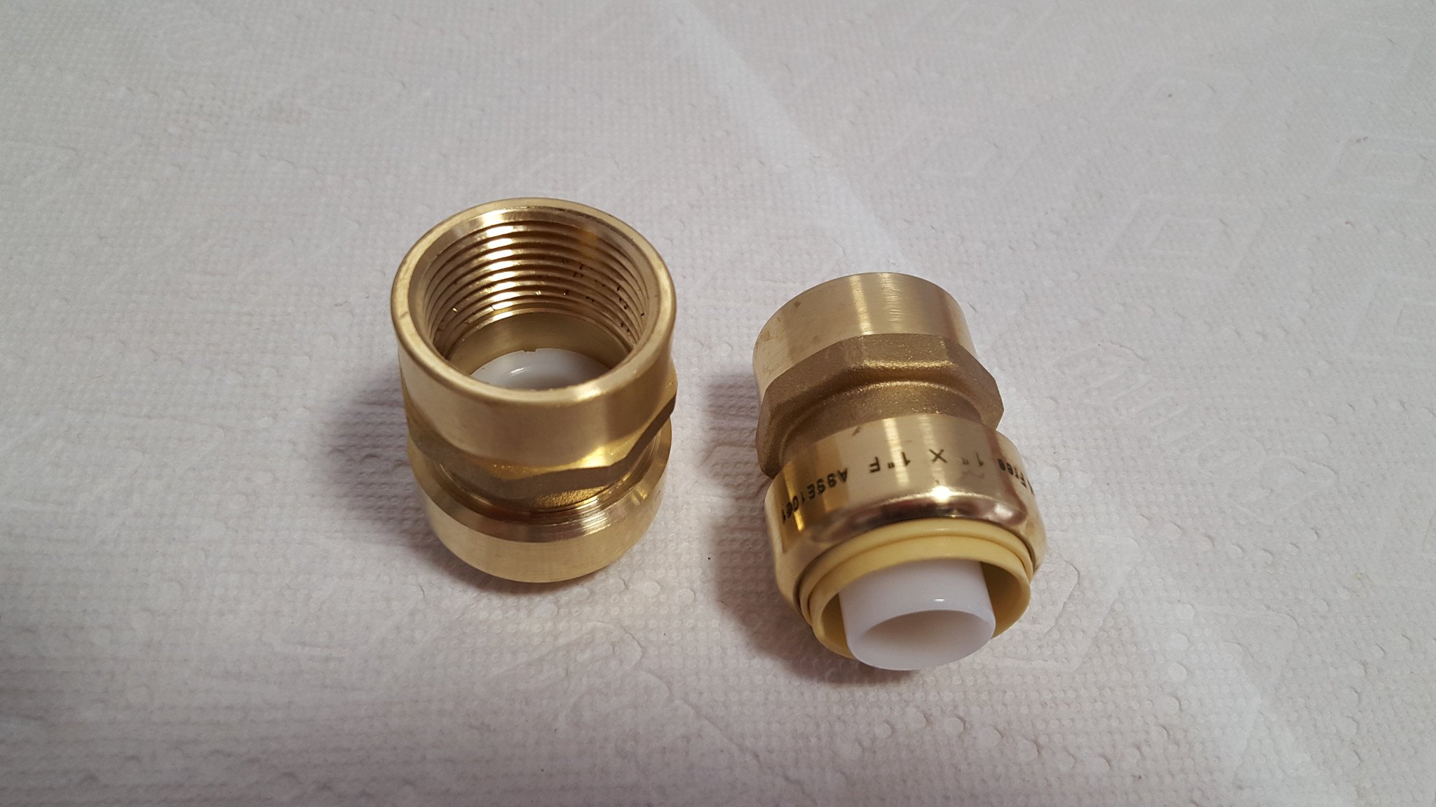 1/2" FPT (Female Pipe Thread) Push Fitting