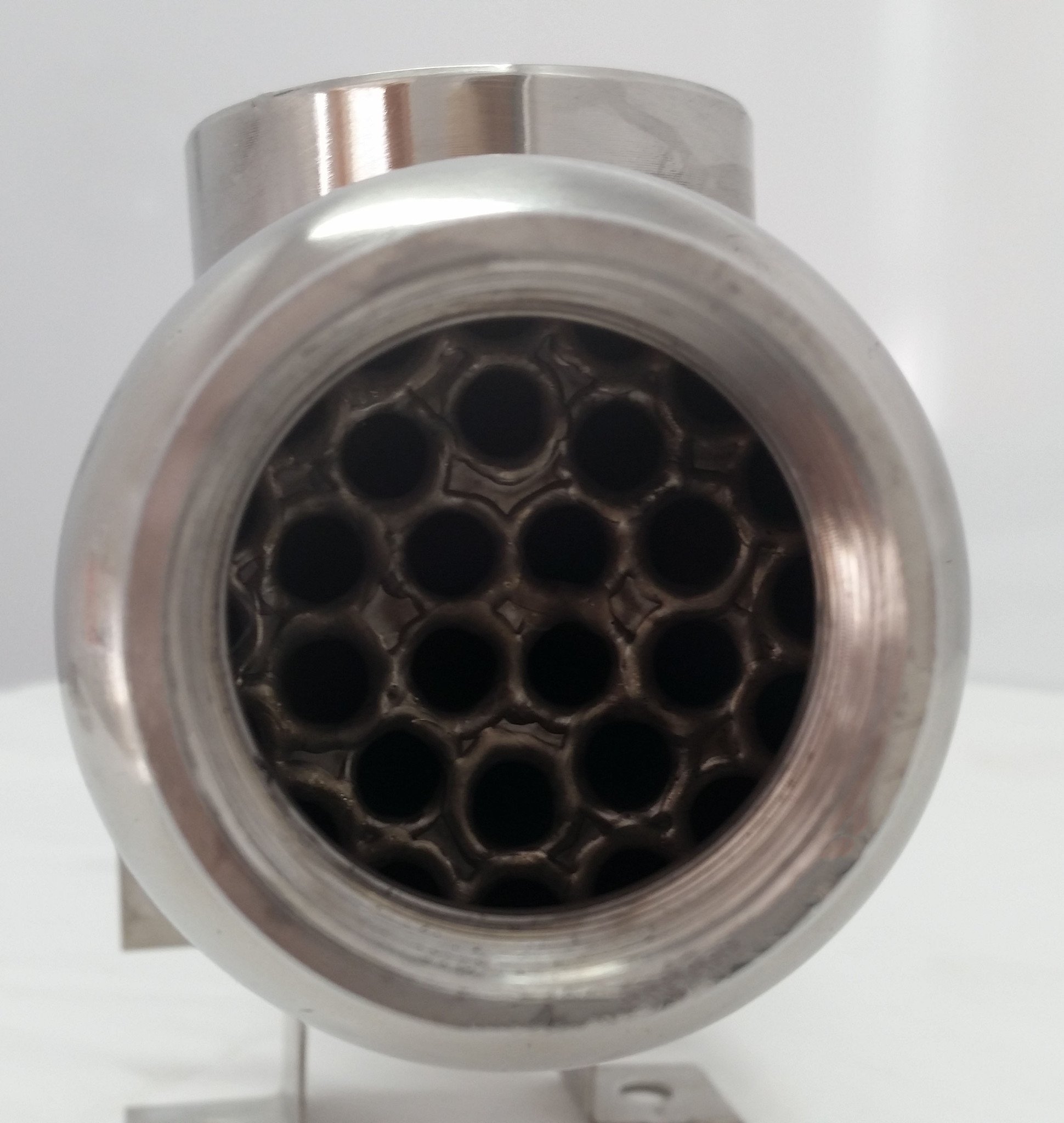Details about   Pool Heat Exchanger Tube Shell Heat Exchanger 200K SS304 Same Side 1" 1 1/2"FPT 